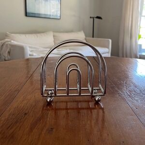 Vintage Crome Napkin Holder